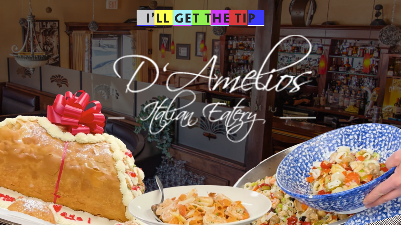 Inside a REAL Italian Feast of the Seven Fishes at D'Amelio's Italian Eatery