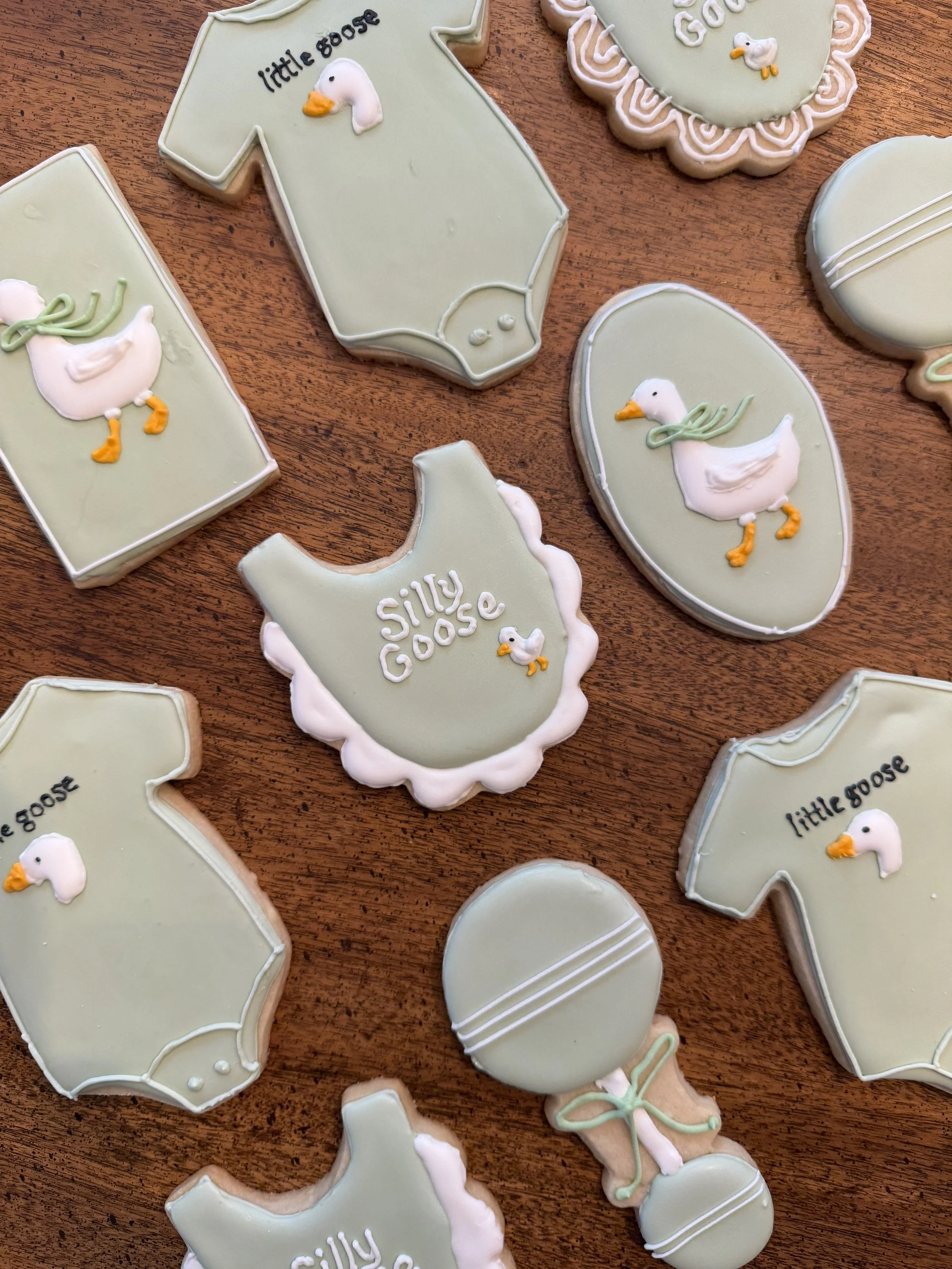 Decorated Sugar Cookies: seasonal and custom designs