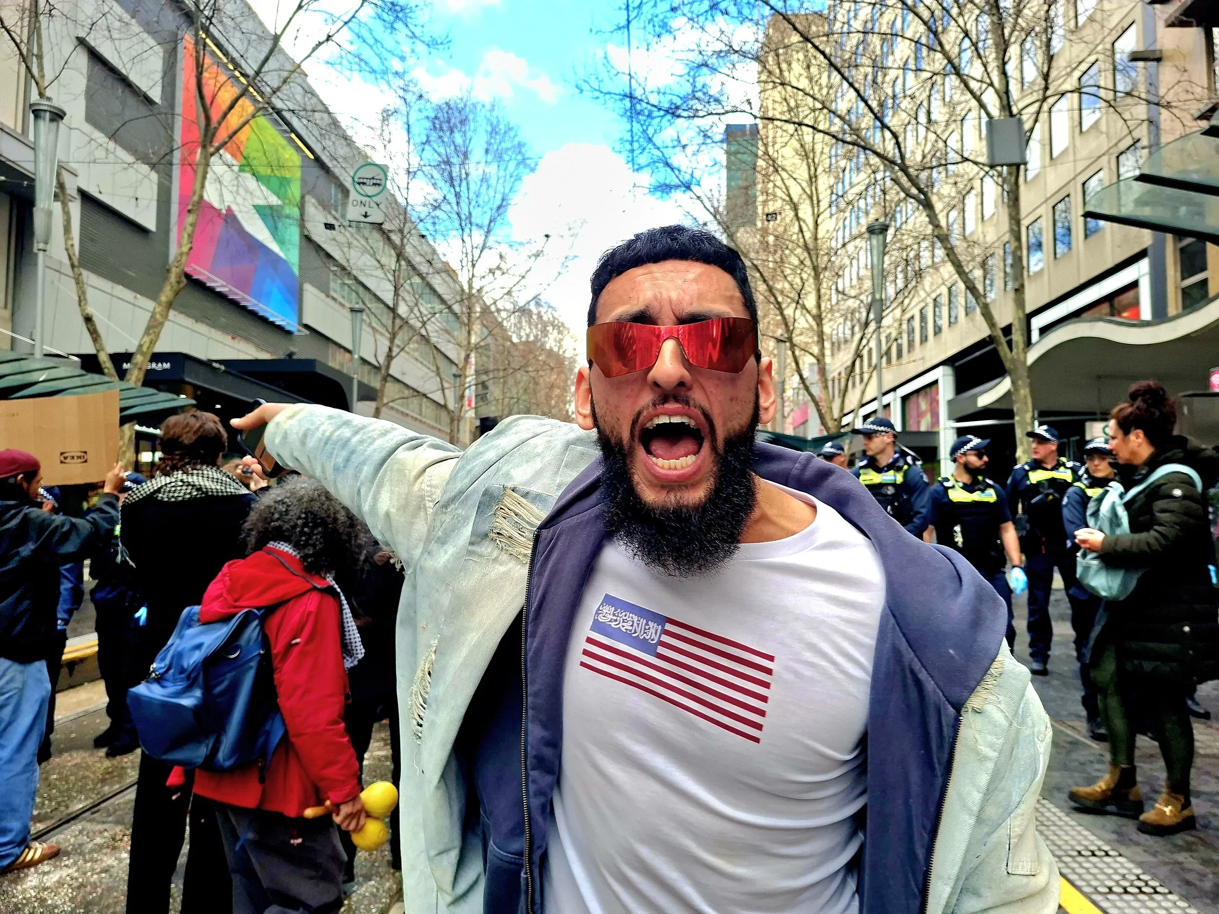 Pro-Palestine Protest in Melbourne 2025