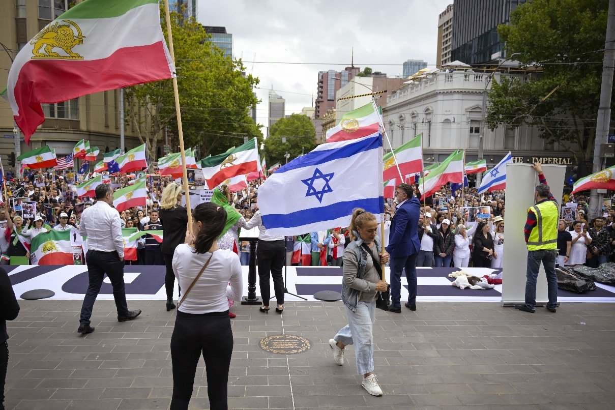 Melbourne, Australia - Iranian Protest for Freedom
