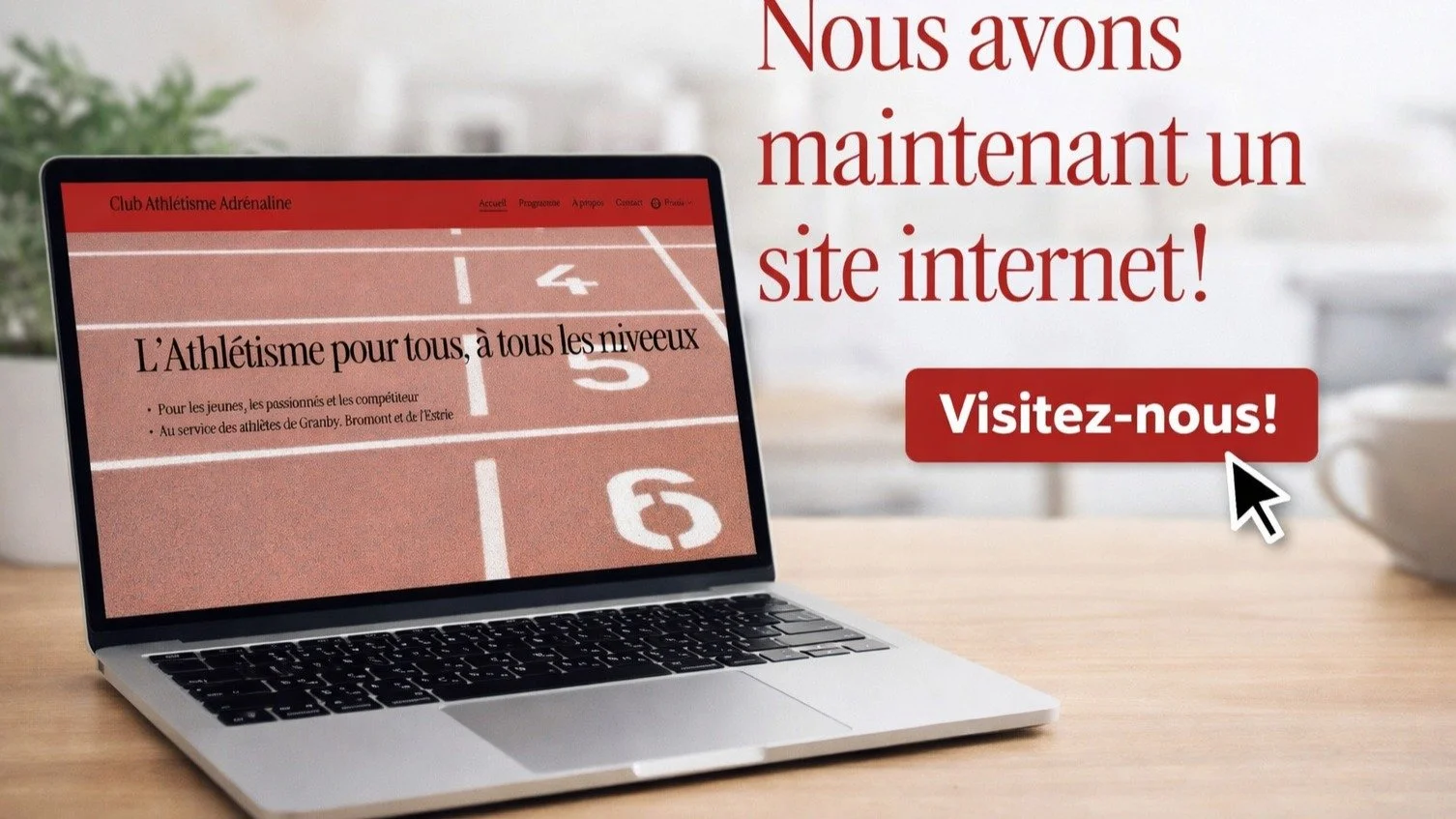 🤯 Nouveau site en ligne !
L&rsquo;athl&eacute;tisme pour tous, &agrave; tous les niveaux, maintenant accessible en quelques clics.
Jeunes, passionn&eacute;s et comp&eacute;titeurs, notre univers vous attend 💥
👉 Visitez notre site et rejoignez l&rs