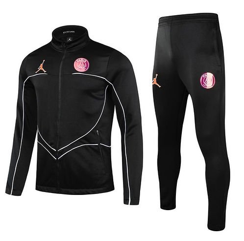 Black/Purple Full Zip PSG Tracksuit Kit