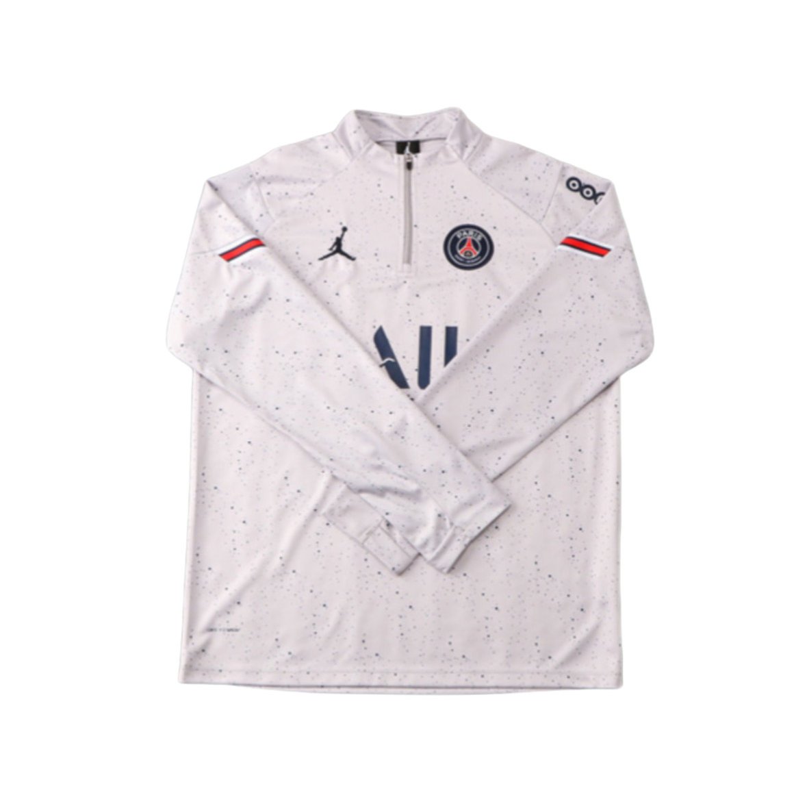 Cream/Red PSG Jordan Quarterzip Top