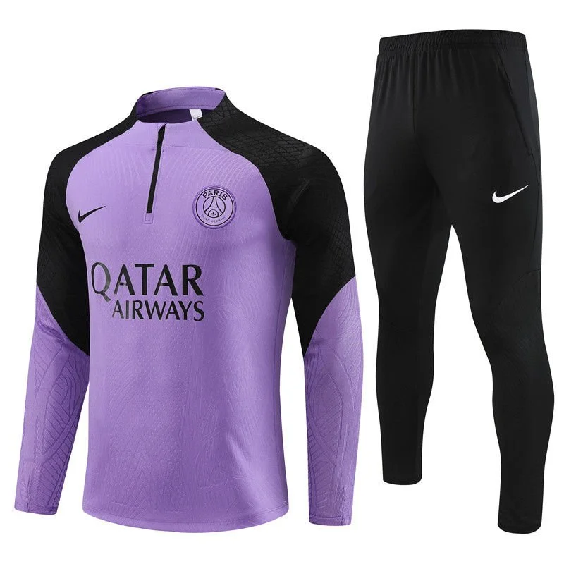 Purple/Black PSG Tracksuit Kit