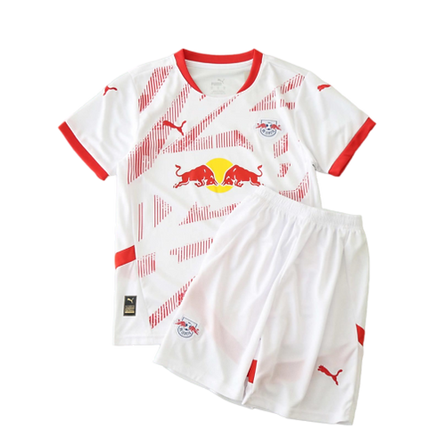24/25 season RB Leipzig home Kids kit