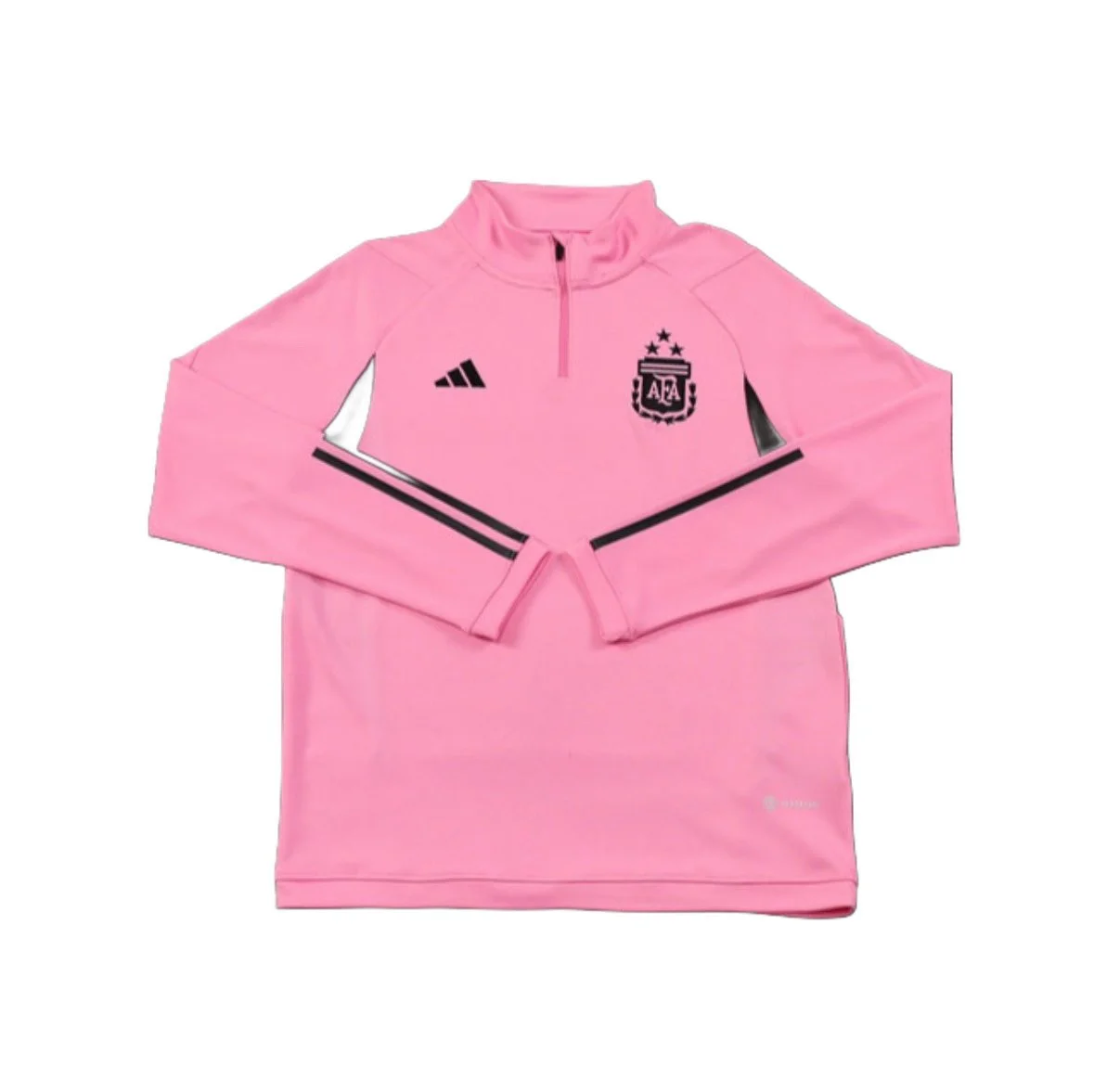 Pink/Black Argentina Quarterzip Top