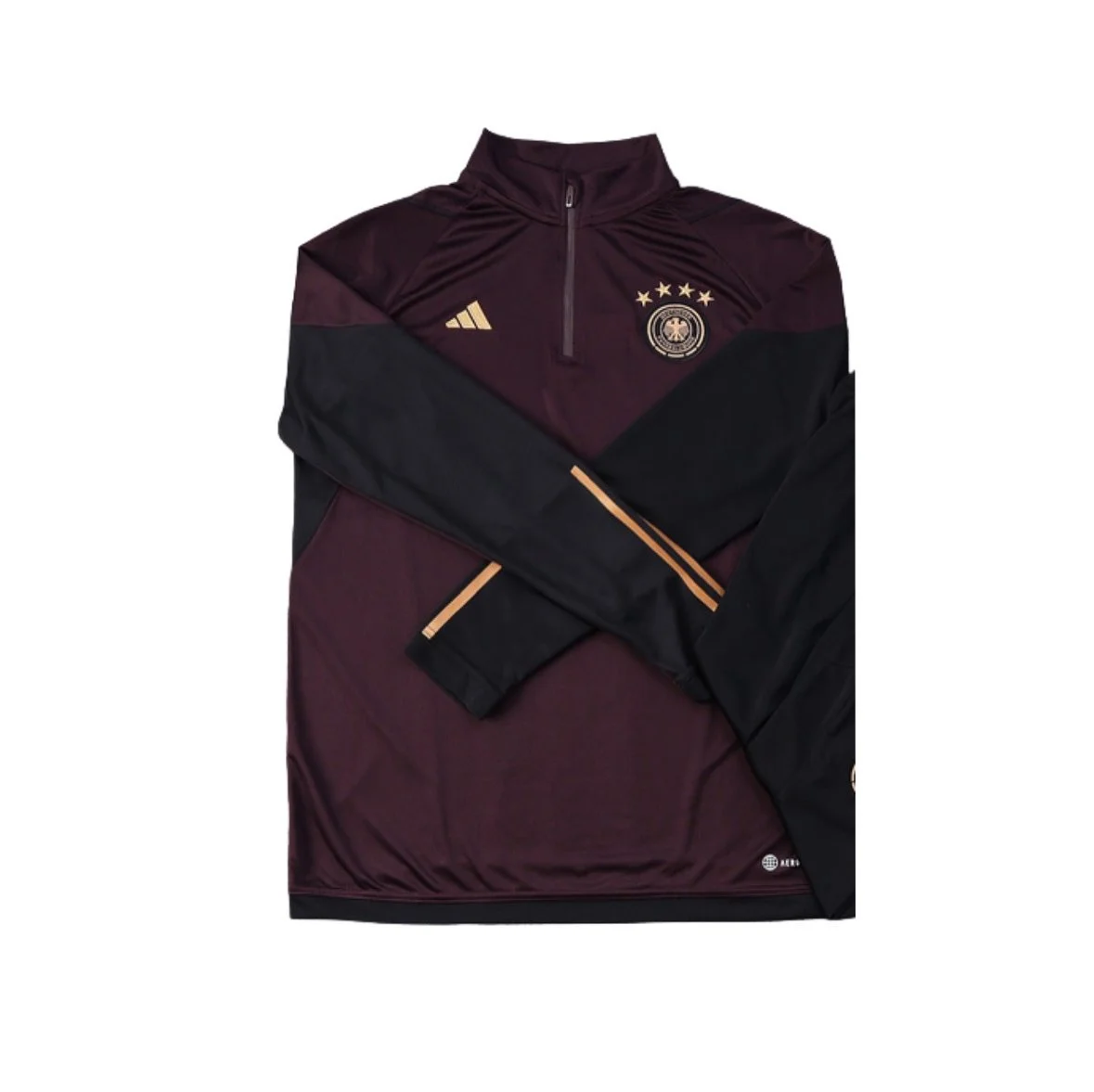 Maroon/Black Germany Quarterzip Top