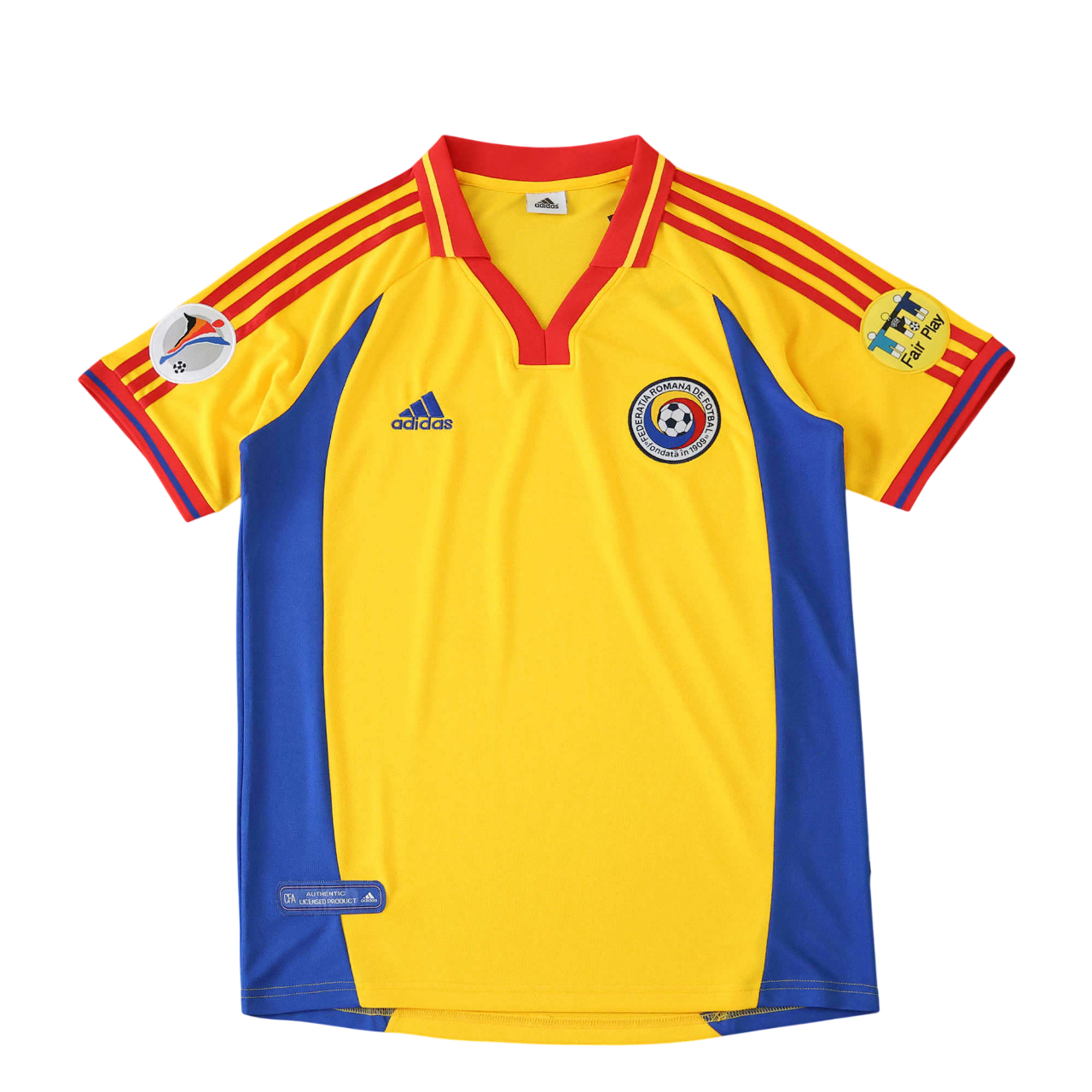 2000 season Romania home retro Fan version