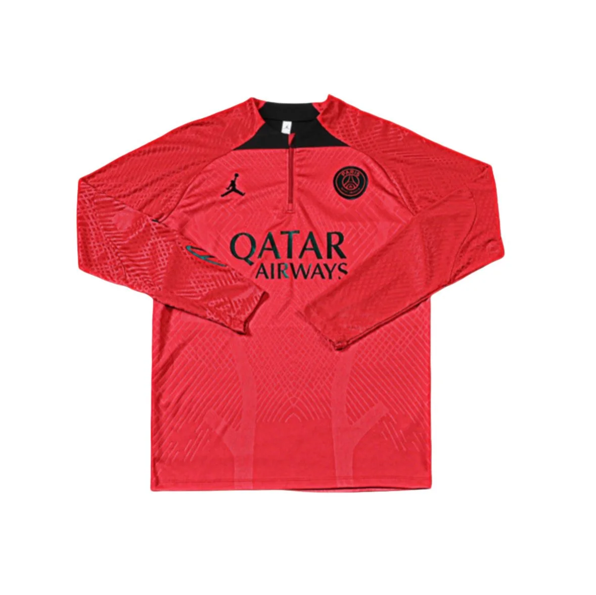 Red/Black PSG Jordan Quarterzip Top