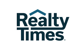 Realty Times logo with the words 'Realty Times' in navy blue and a small house roof graphic above.