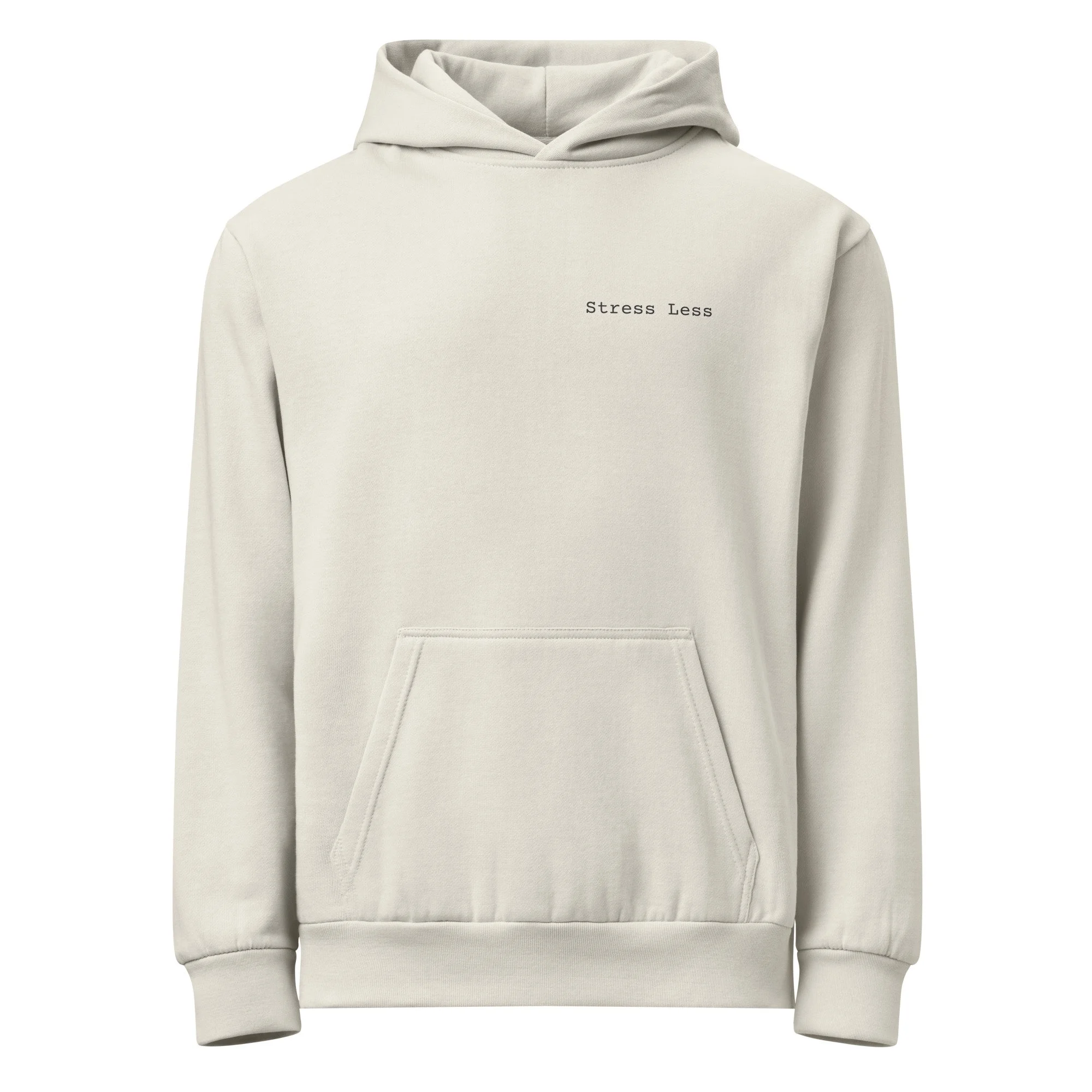 Stressless Clothing Co – Premium Garment-Dyed Hoodie