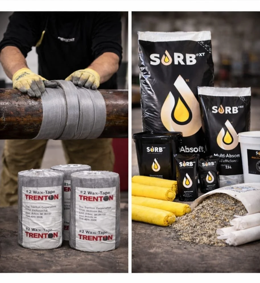 Anti-corrosion and environmental protection products for pipelines and industrial assets
