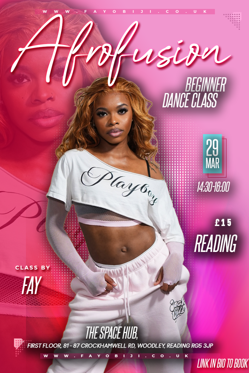 Beginner AfroFusion Dance Class Reading