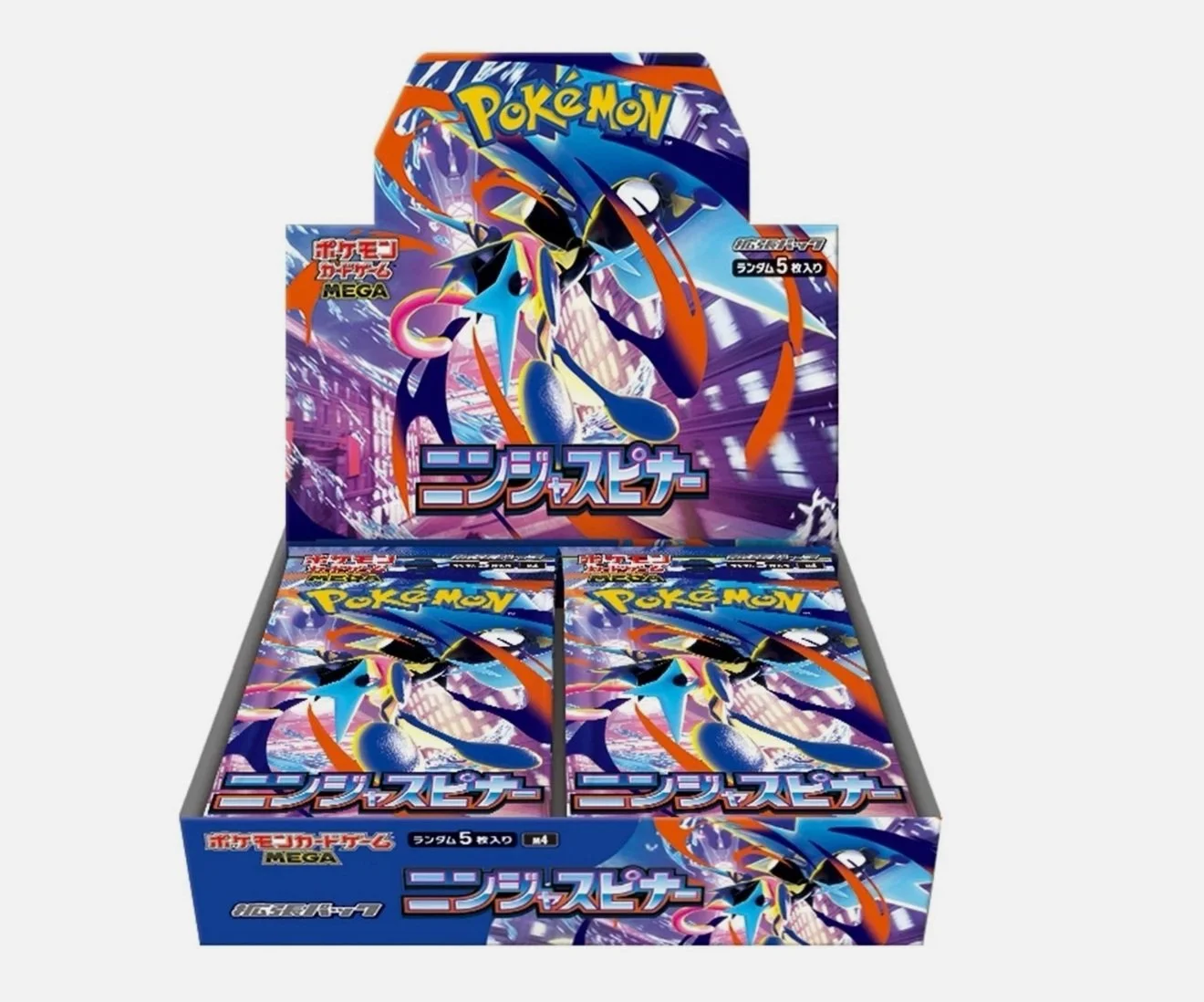 Ninja Spinner M4 Booster Box - Japanese Pokémon TCG