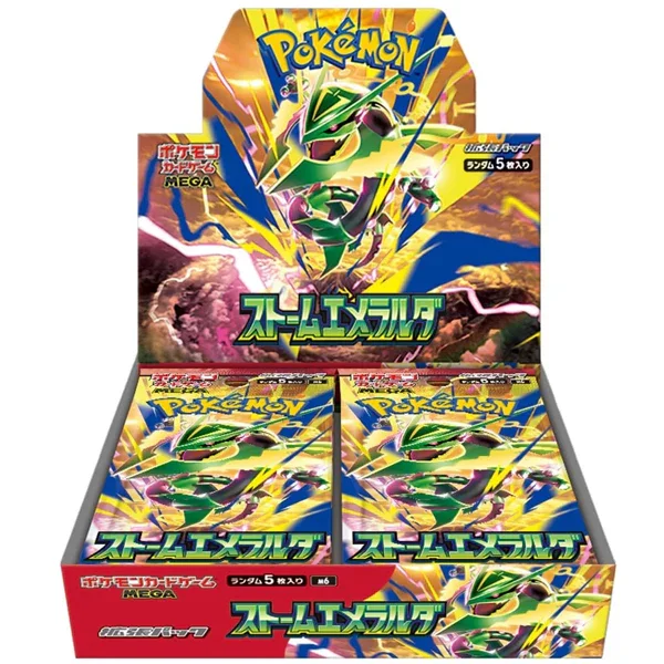 Storm Emeralda M6 Booster Box - Japanese Pokémon TCG