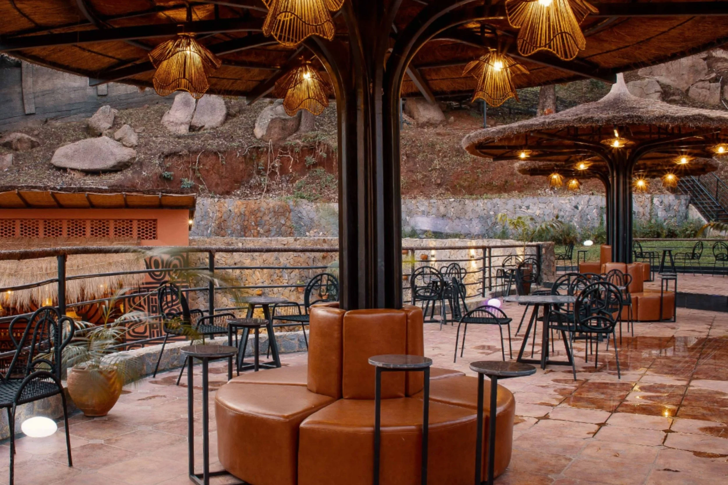 Every outdoor space has a rhythm.
At Machs Studio, we study that rhythm&mdash;how users move, meet, and rest&mdash;then weave in functional art pieces that transform the environment into a living canvas.