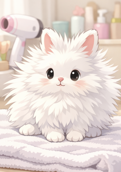 Bunny Grooming (Long hair maintenance)