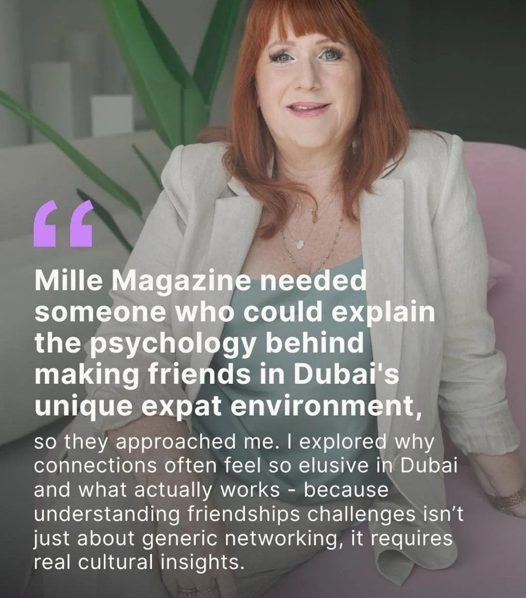 Anne speaking with Mille Magazine
