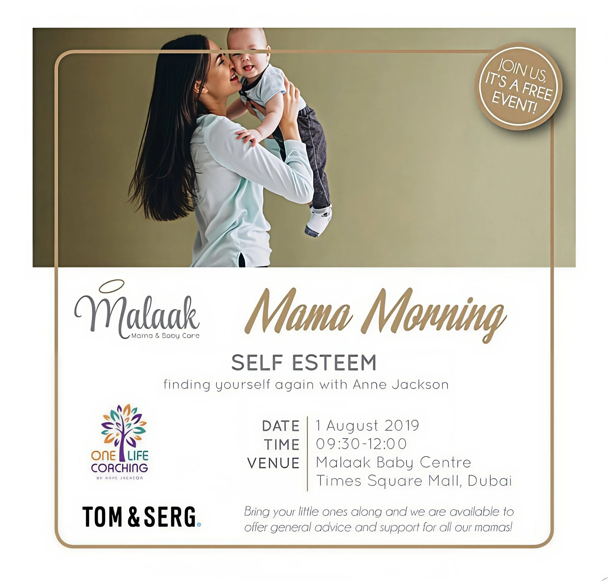 Mama Morning Announcement Post