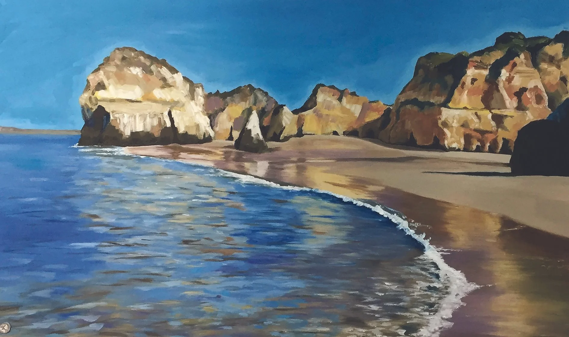 Alvor Beach No.3 Medium Print