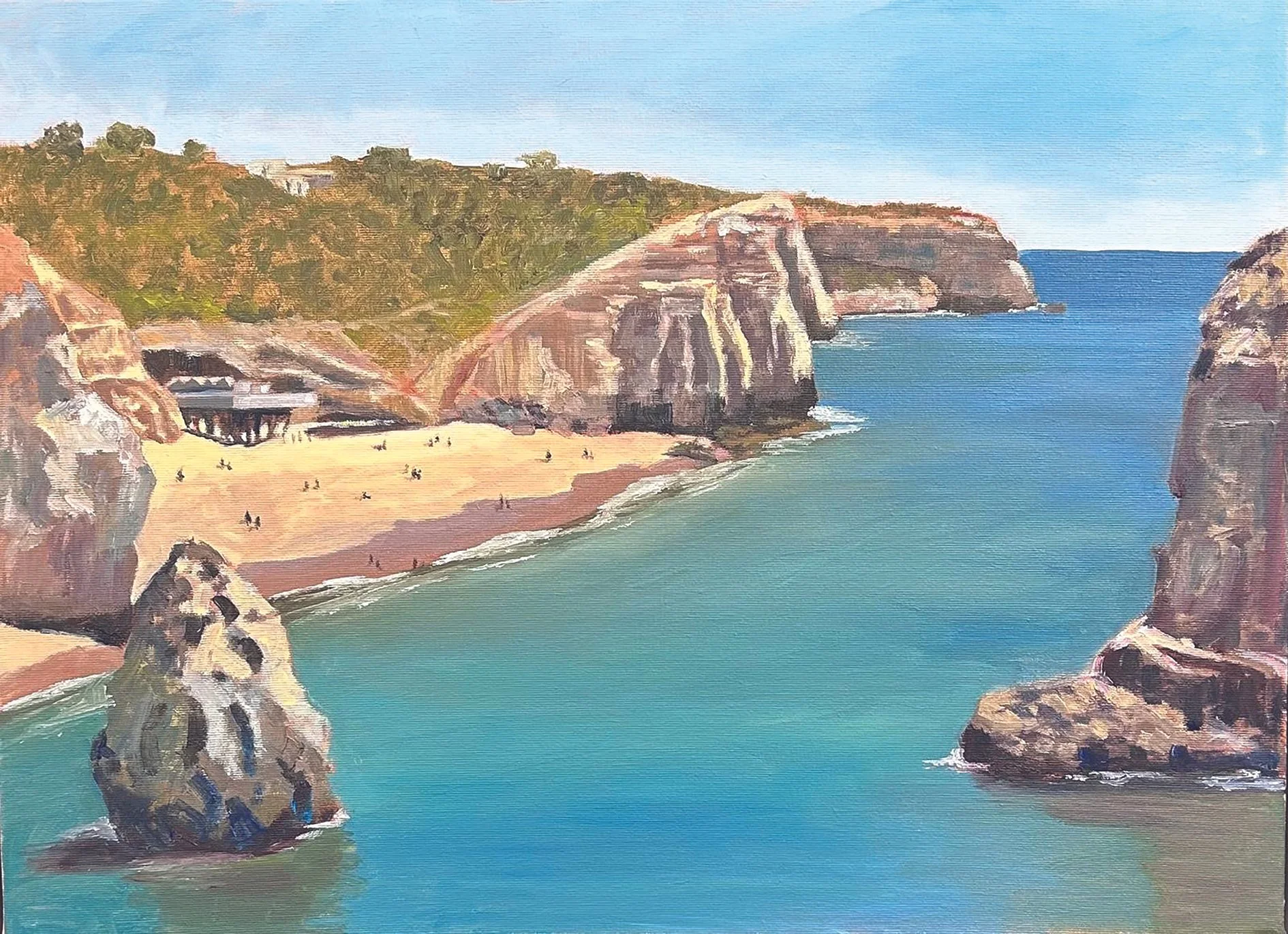 Praia do Torrado, Ferragudo Original Painting