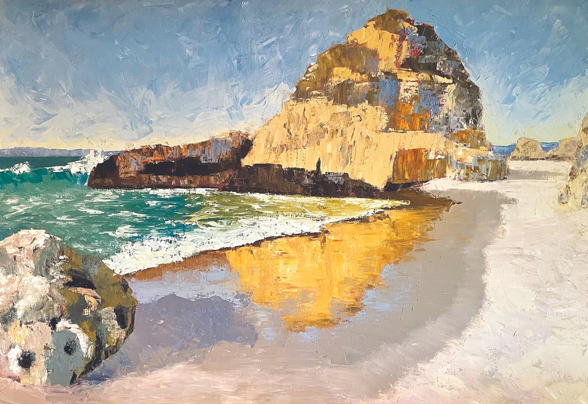 Alvor Beach No.7 Original Painting