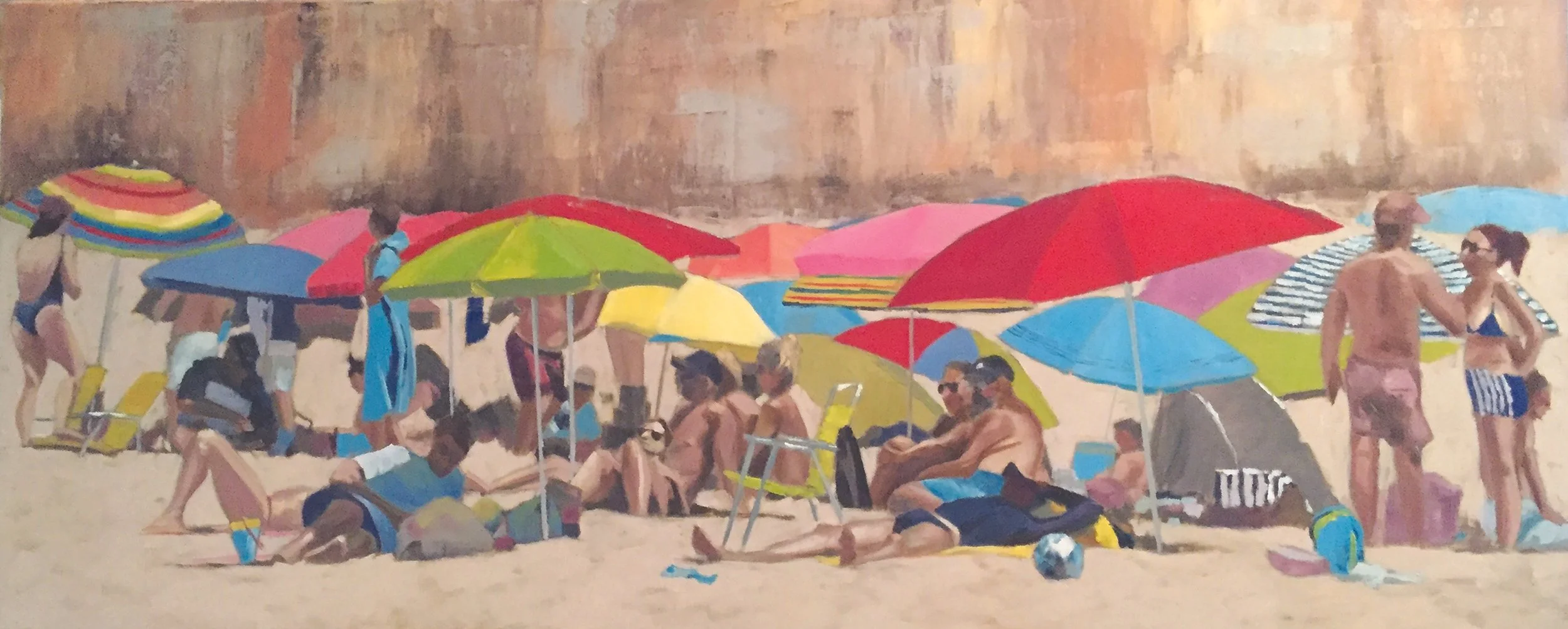 Sunbathers No3 Small Print