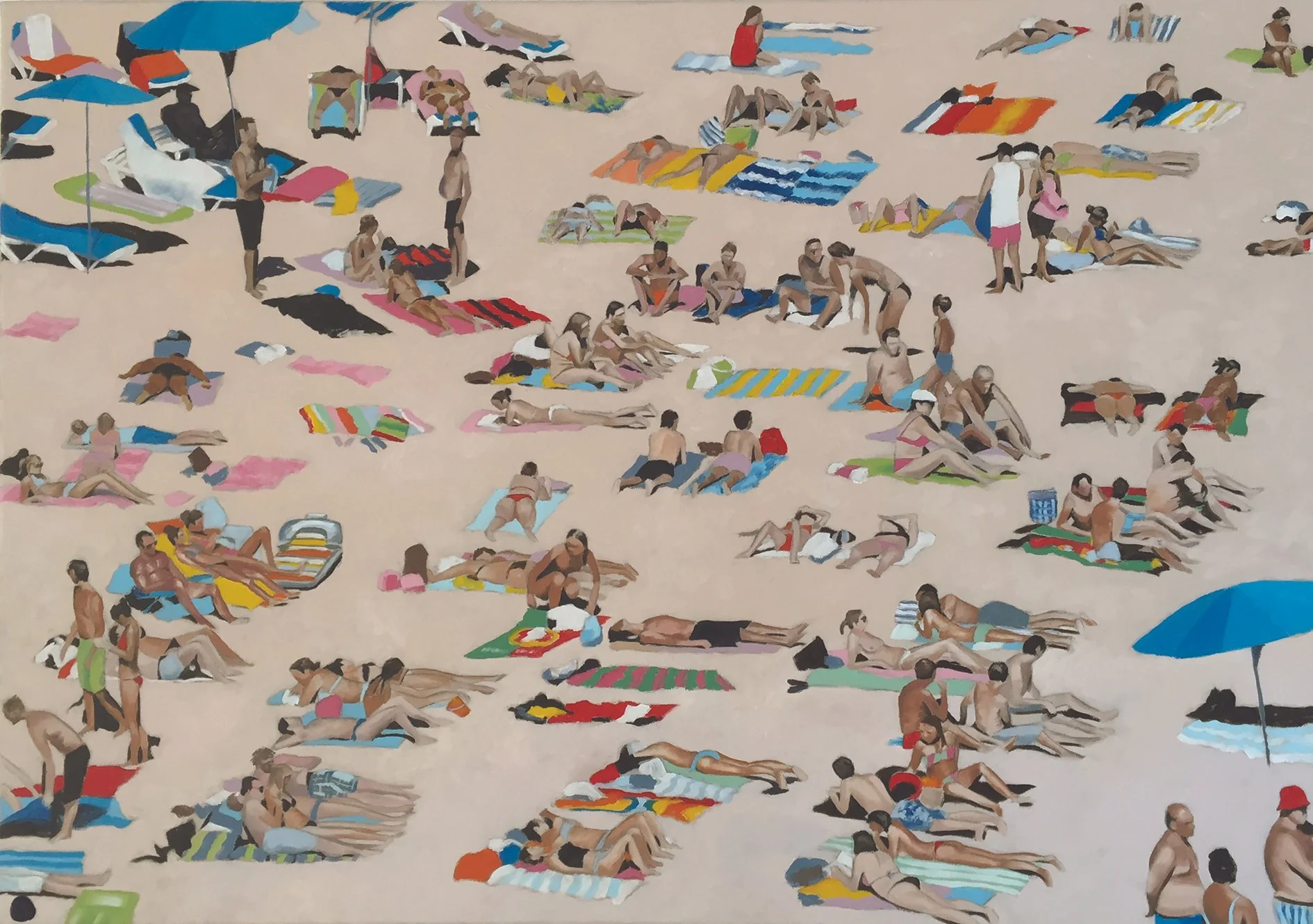 Sunbathers No.1 Medium Print