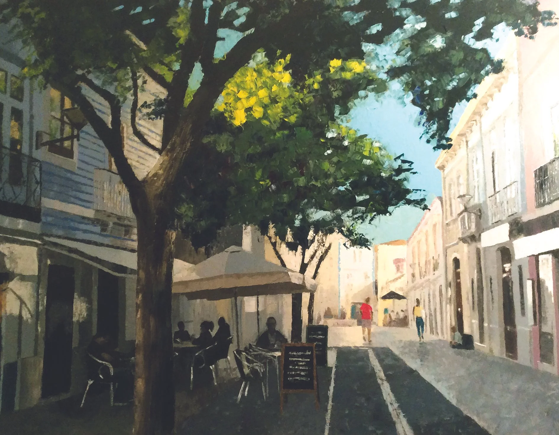 Morning Coffee in Lagos Small Print