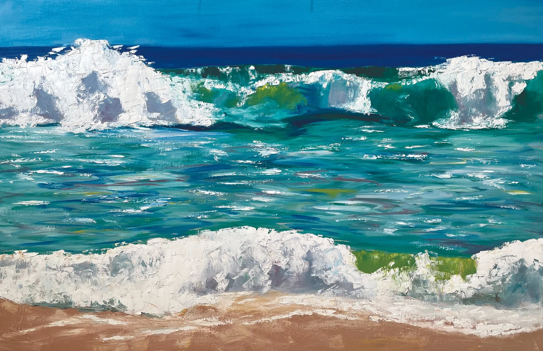 West Coast Waves Small Print