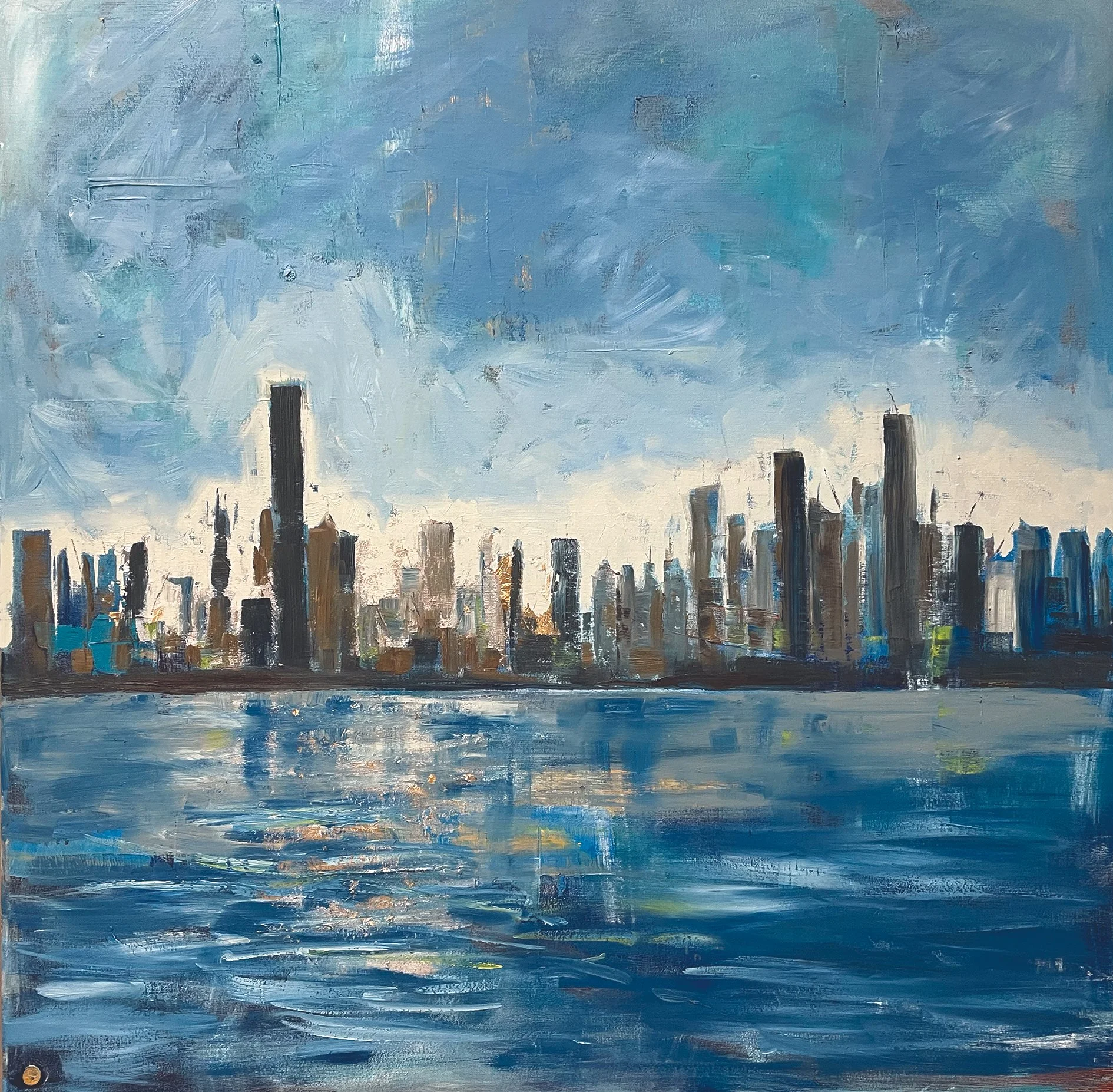 Dubai Skyline Small Print