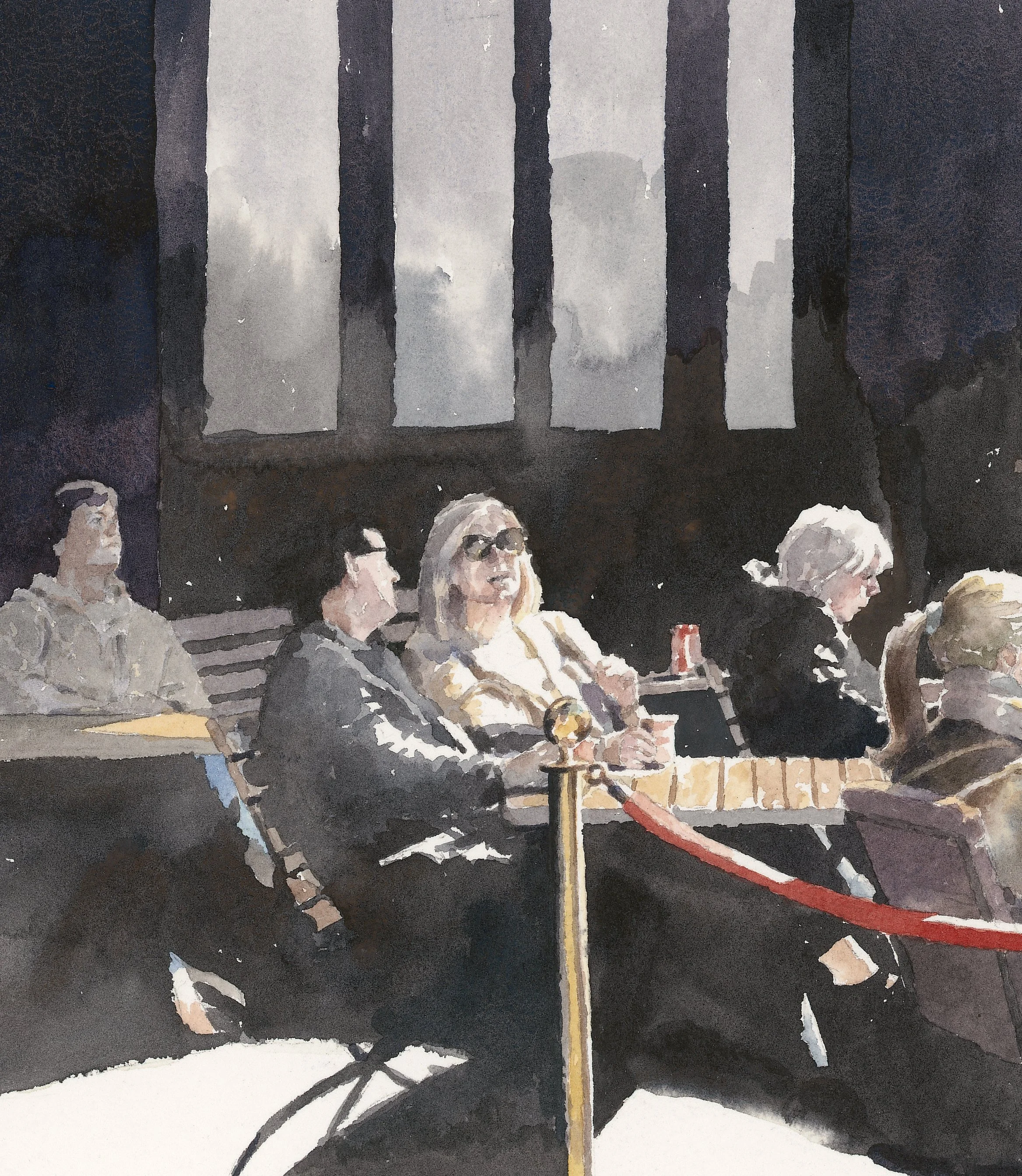 Cafe Figures (h:24cm x w:22)