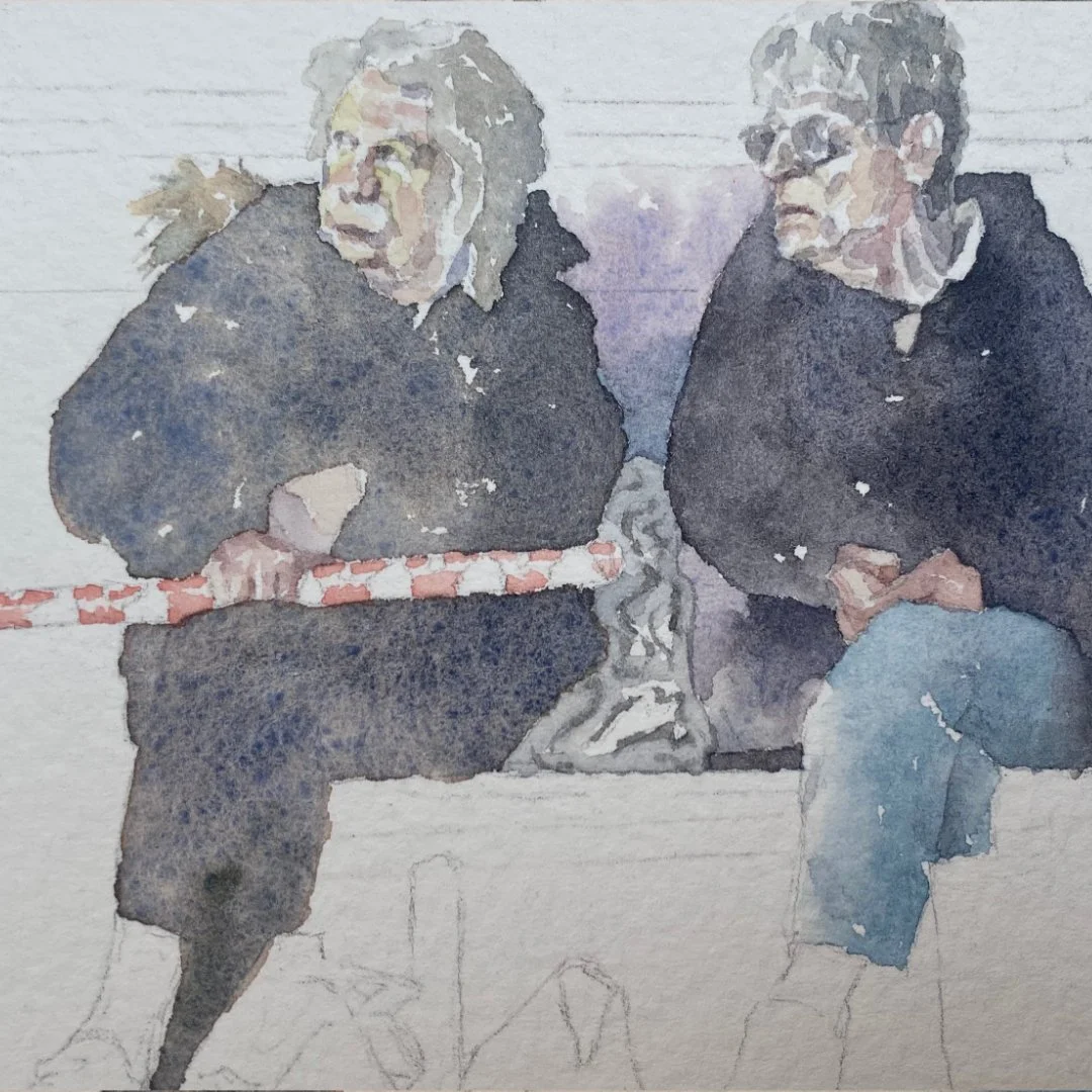 Study: two elderly women