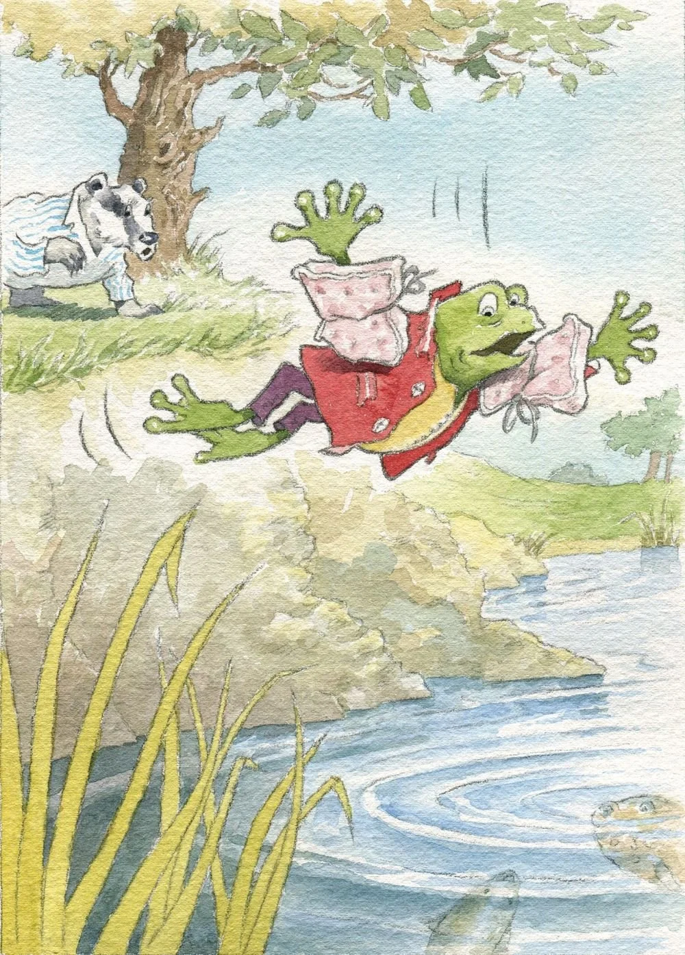 'Frog Story'. From a series. Private commission