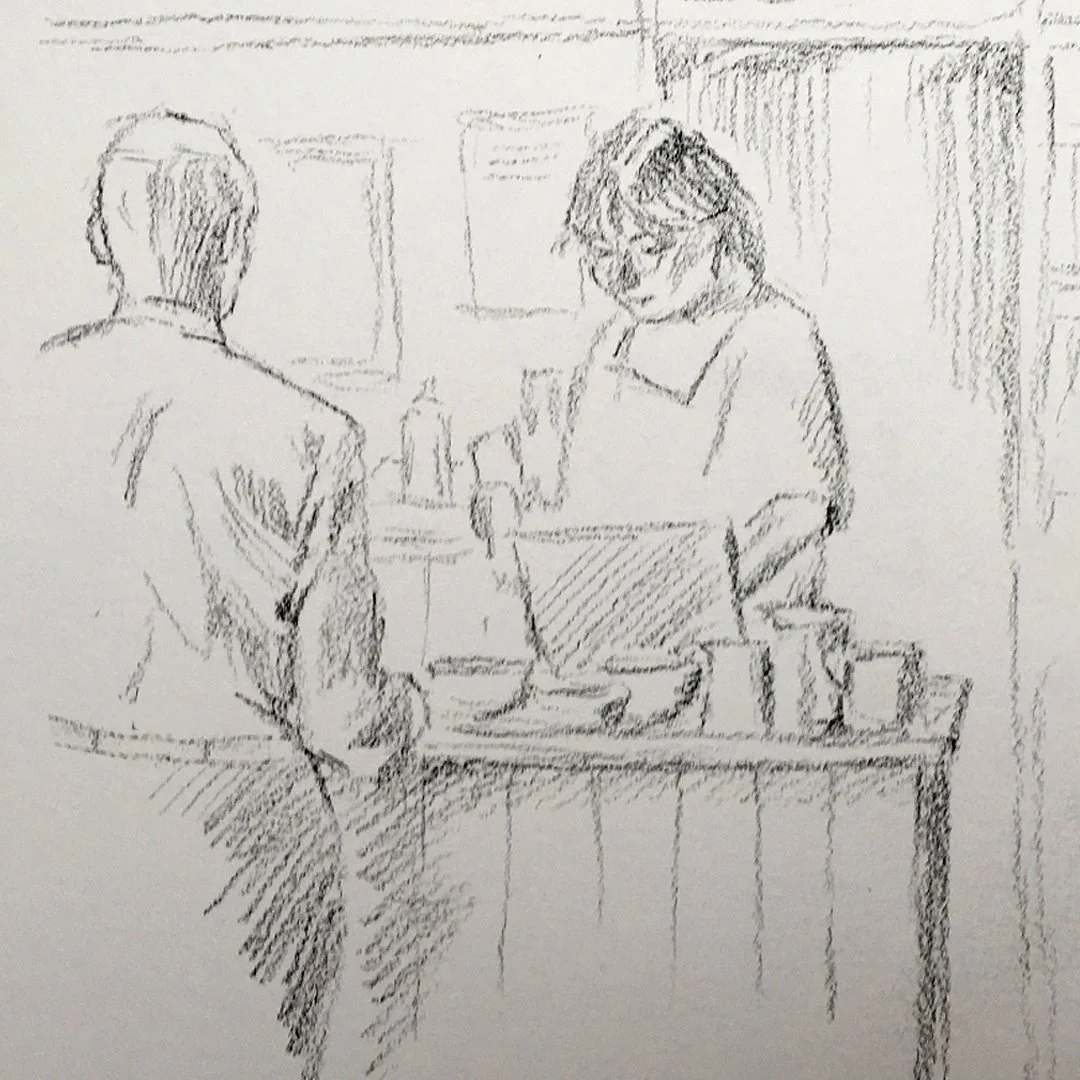 Cafe counter