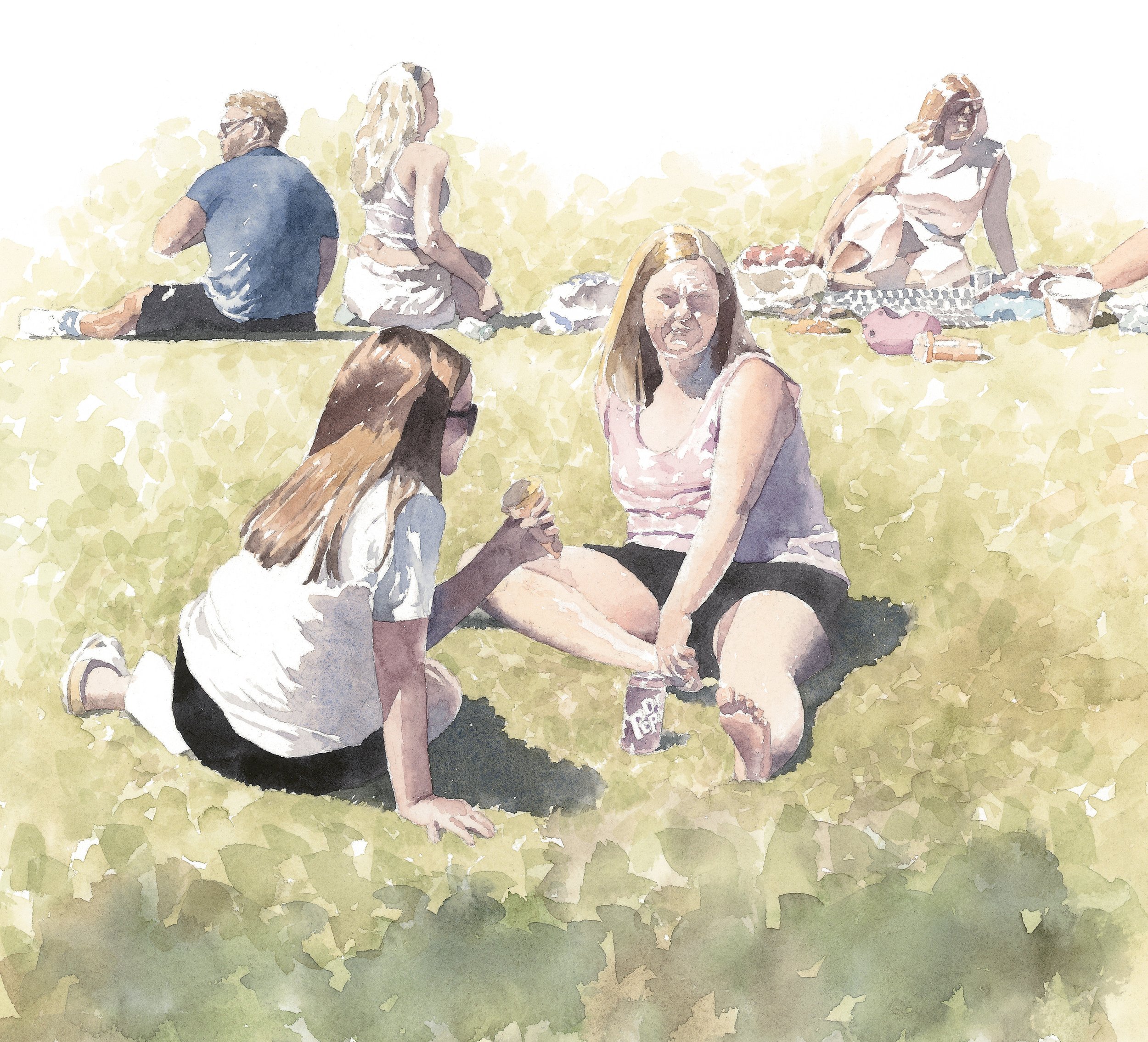 Third Heatwave: Summer 2025 (h:27cm x w:29)