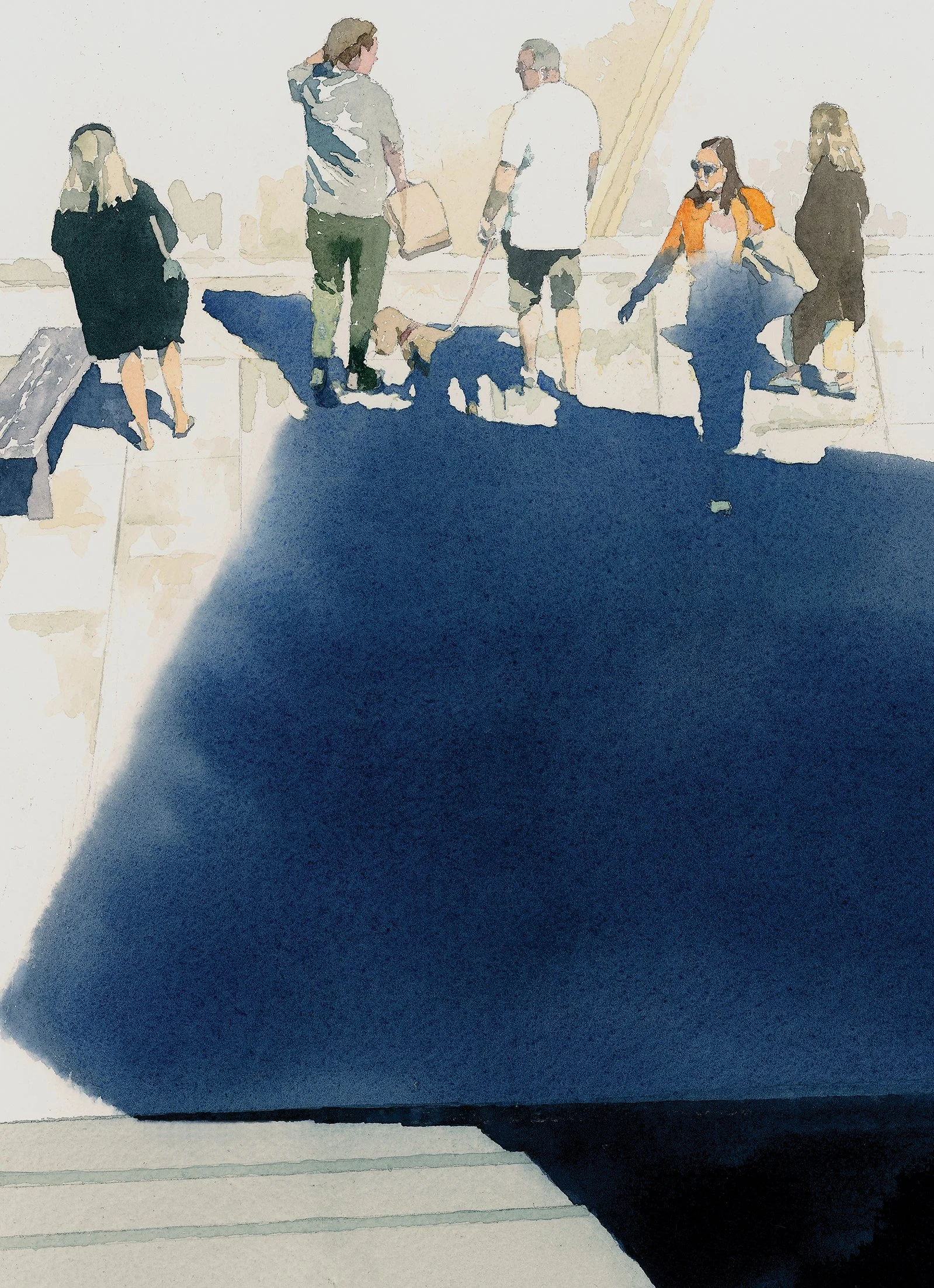 Out of the Shadows (h:37cm x w:29)