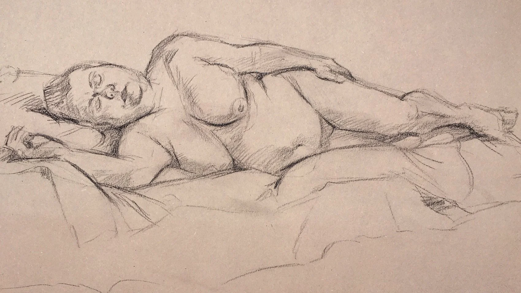 Life Drawing - Sam II