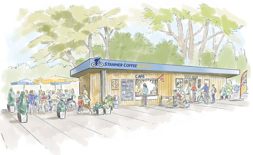 Coffee concession concept visual