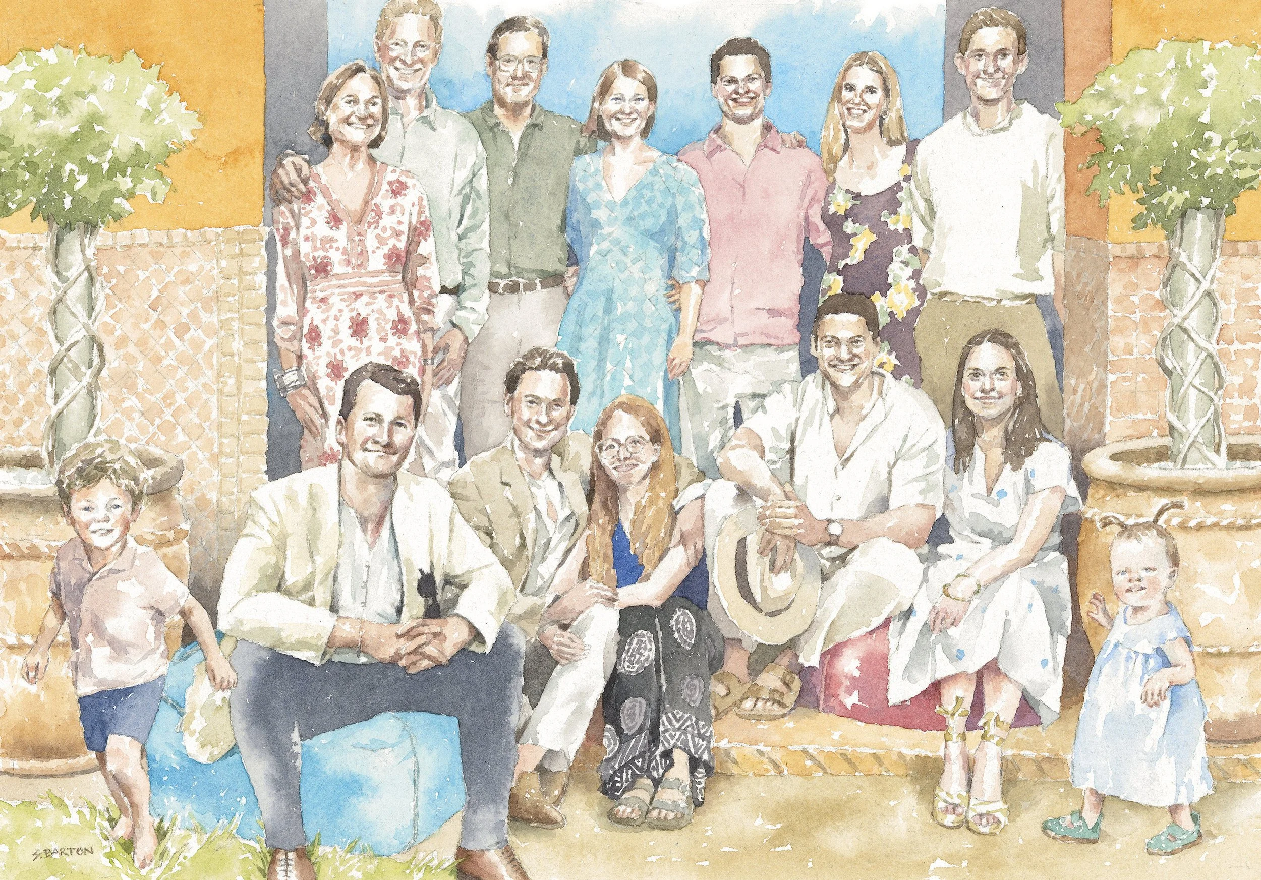 Family portrait. Private commission