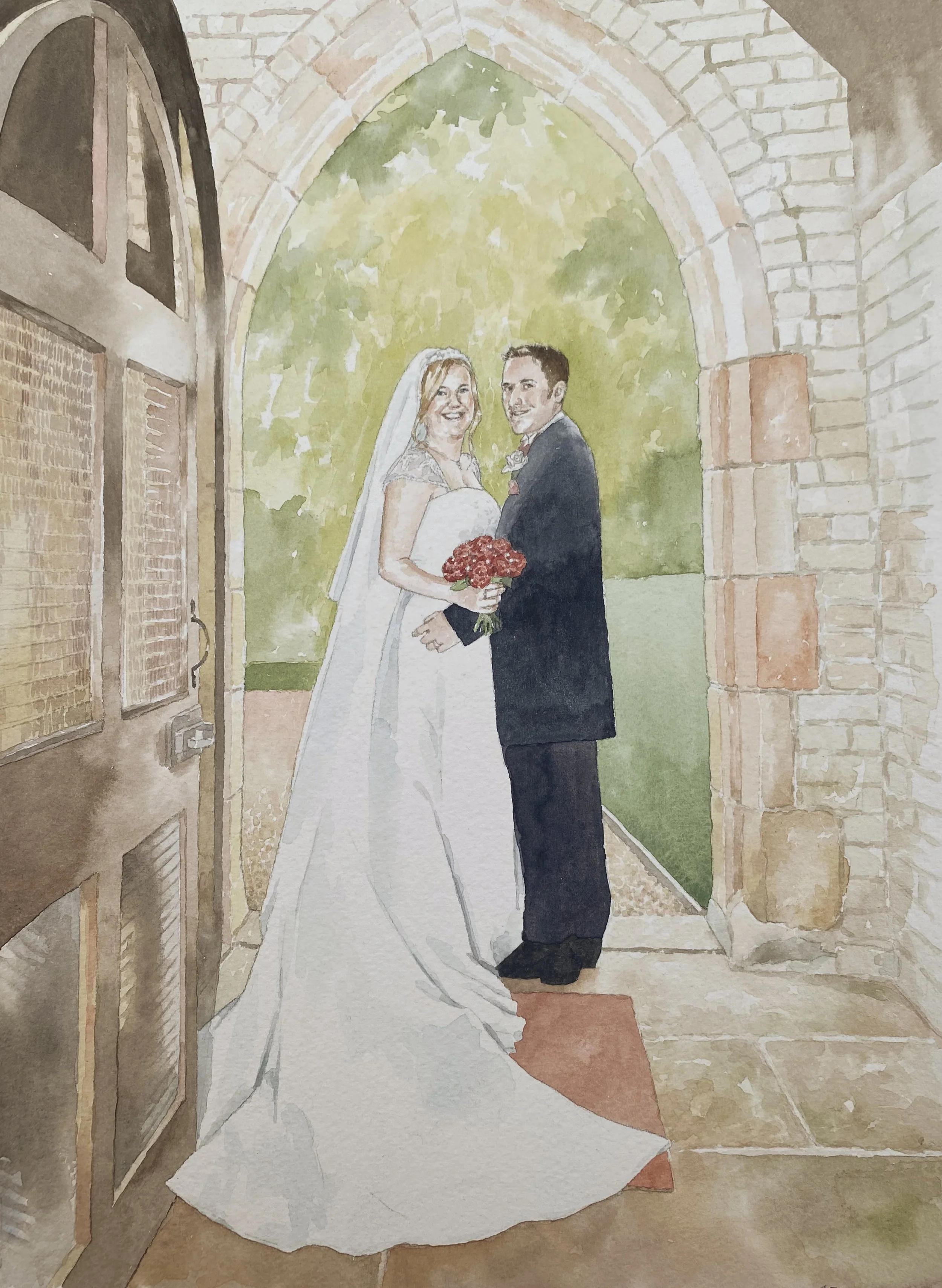 Wedding portrait. Private commission