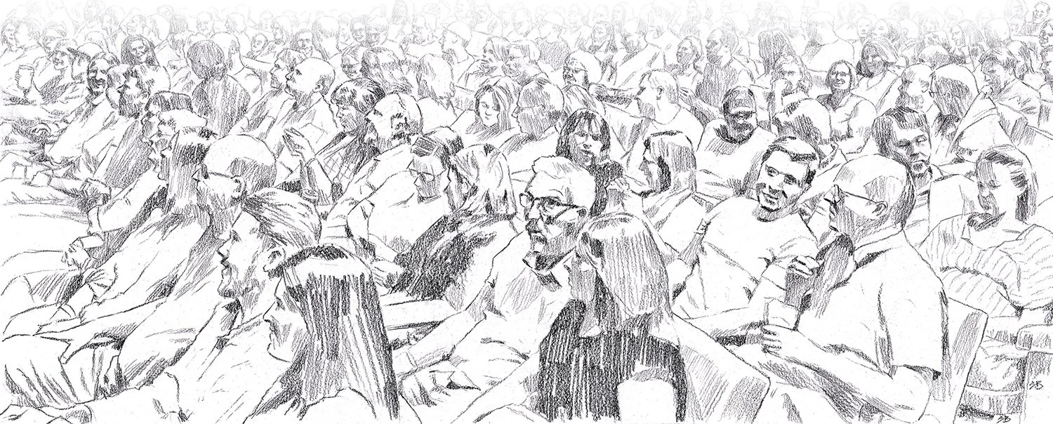 Audience: Waiting for Tim Minchin