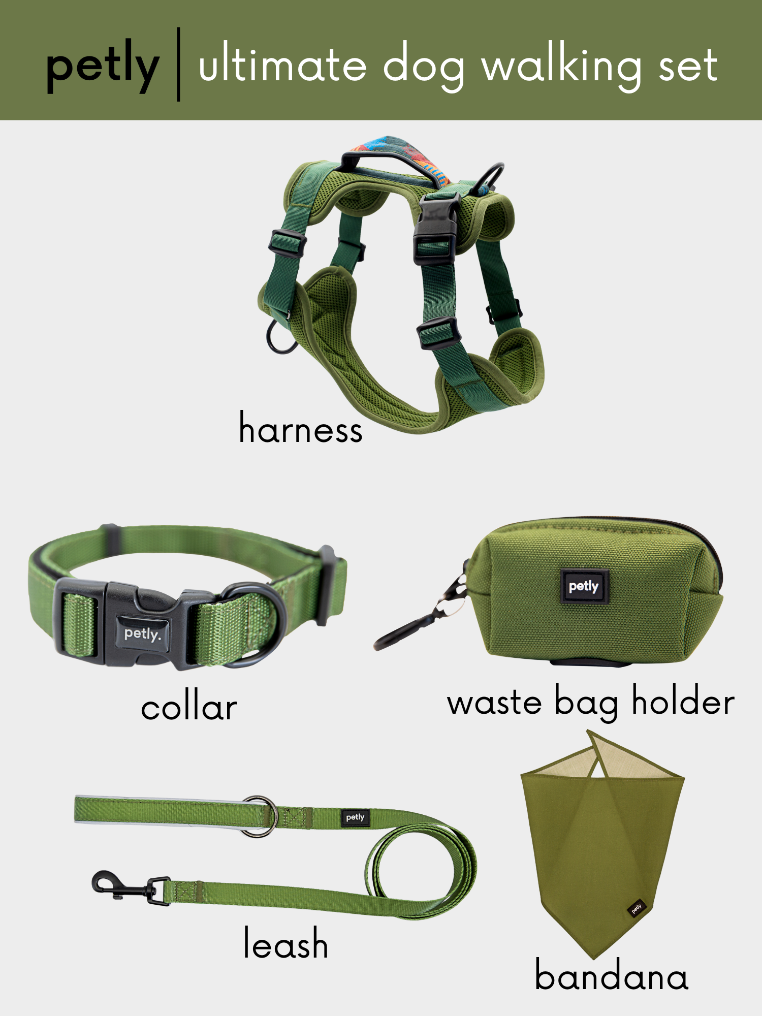 Petly Ultimate Dog Walking Set