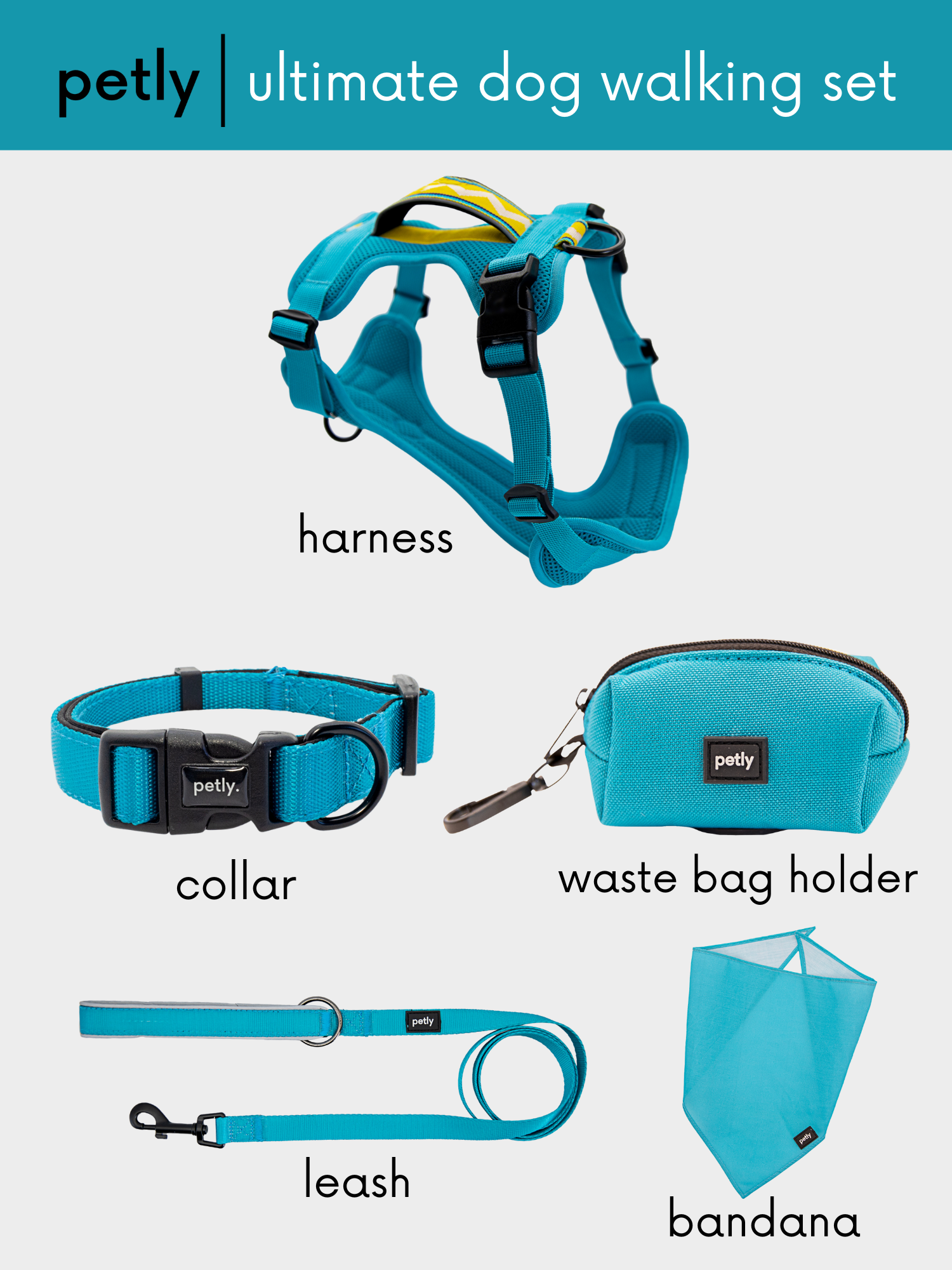 Petly Ultimate Dog Walking Set