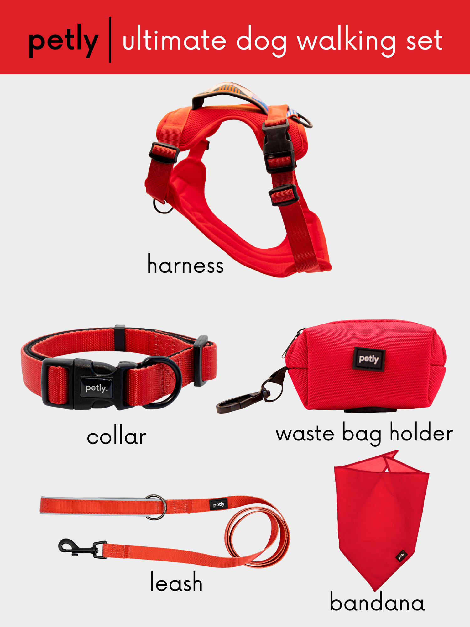Petly Ultimate Dog Walking Set