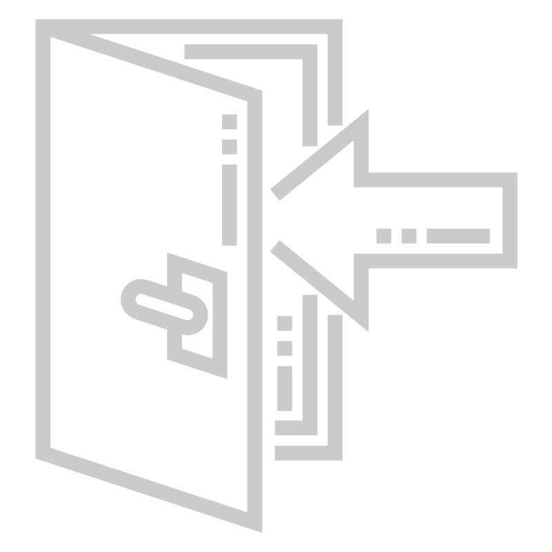 Icon of a store door with an American dollar sign and an arrow pointing inward, indicating entrance or shopping.