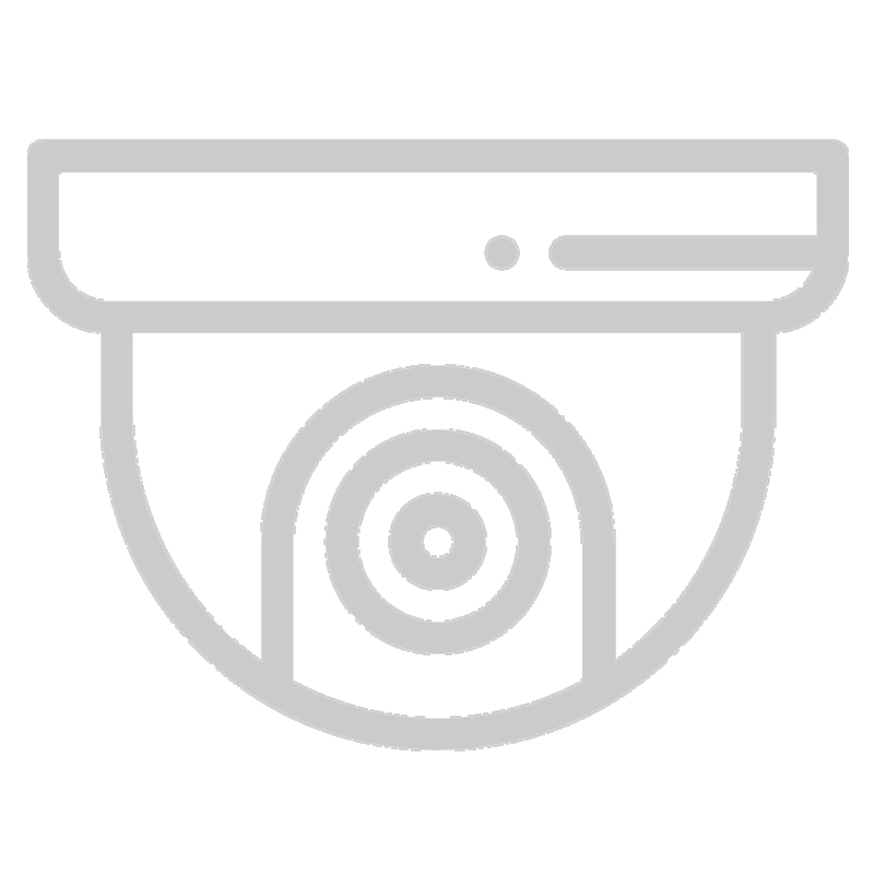 Icon of a police car with a siren on top, depicted in gray on a black background.