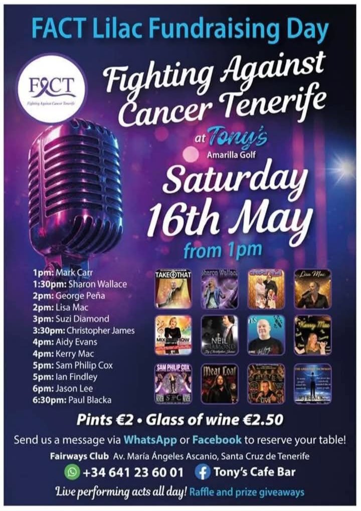 FACT Lilac Fundraising Day at Tony´s Bar
