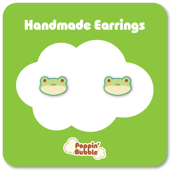 Cute Tree Frog Studs
