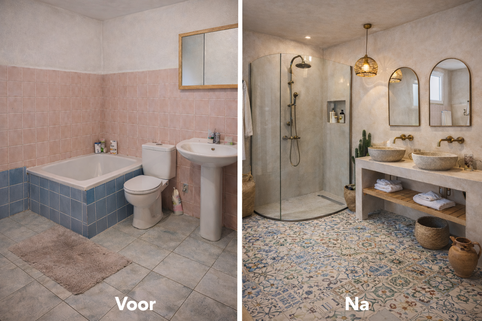 Deluxe badkamer renovatie